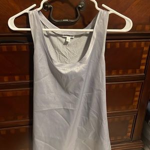 Express Greyish Blue sparkly tank// size small// never worn
